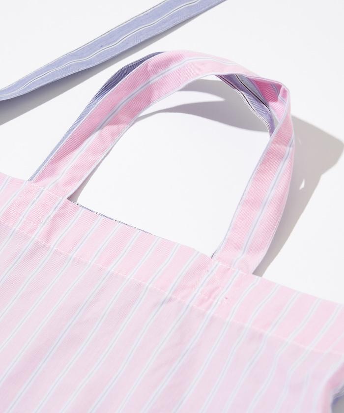 庫存面料刺繡包 / 襯衫面料雙用手提袋