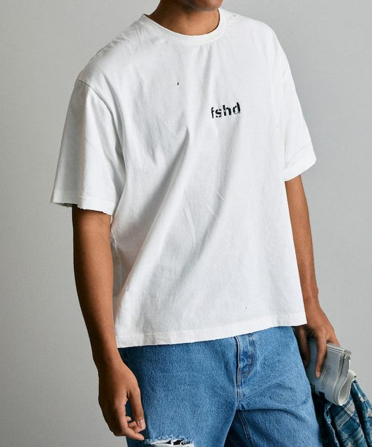 復古標誌短袖T恤