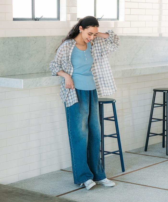 華夫格紋雙面穿背心