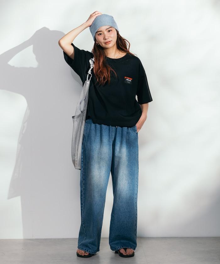 聯名 環保混紡 盒型剪裁T恤