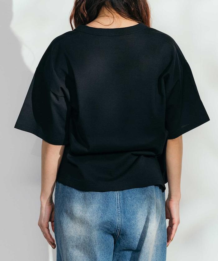 聯名 環保混紡 盒型剪裁T恤