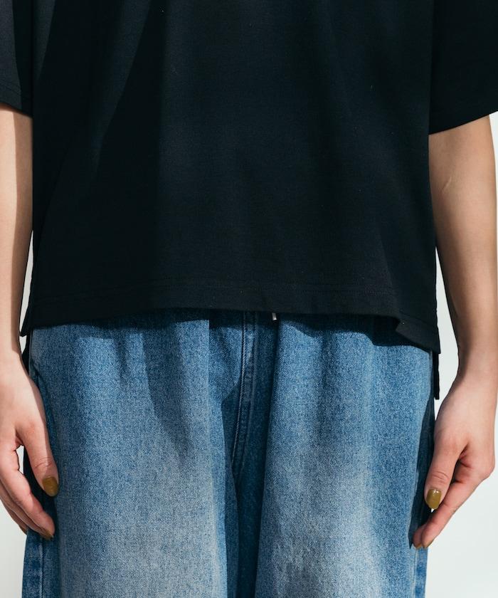 聯名 環保混紡 盒型剪裁T恤