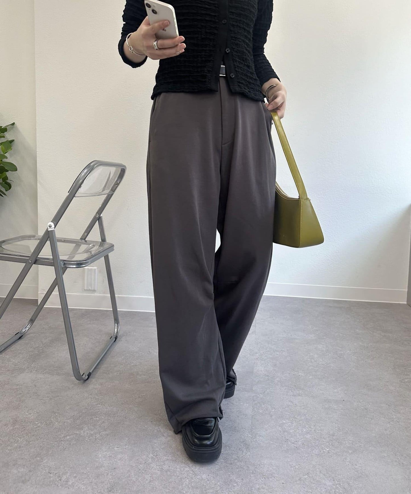 弧線運動褲