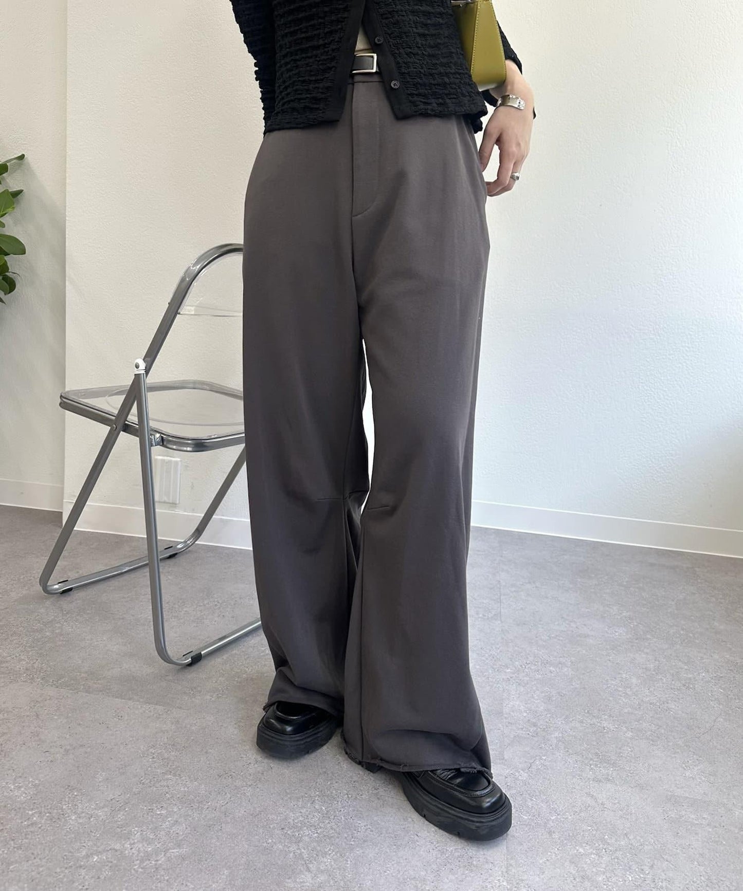 弧線運動褲