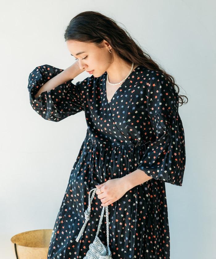 印度風格 長袖連衣裙