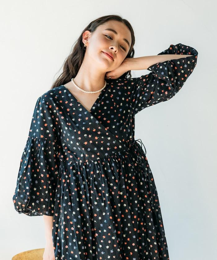 印度風格 長袖連衣裙