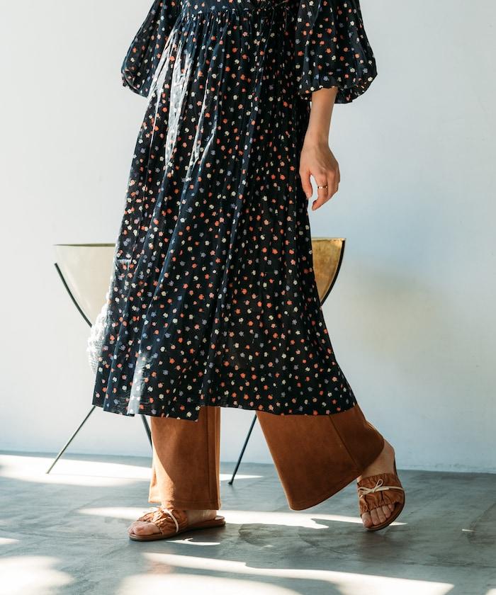 印度風格 長袖連衣裙