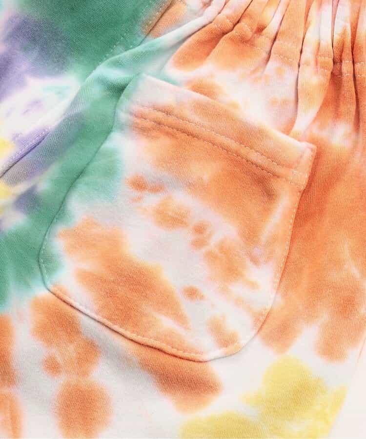 彩虹染短褲 5分褲