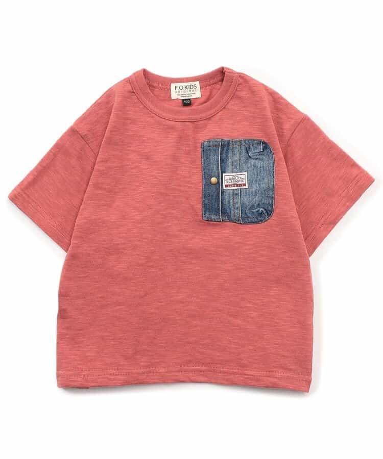 牛仔口袋T恤