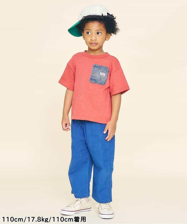 牛仔口袋T恤