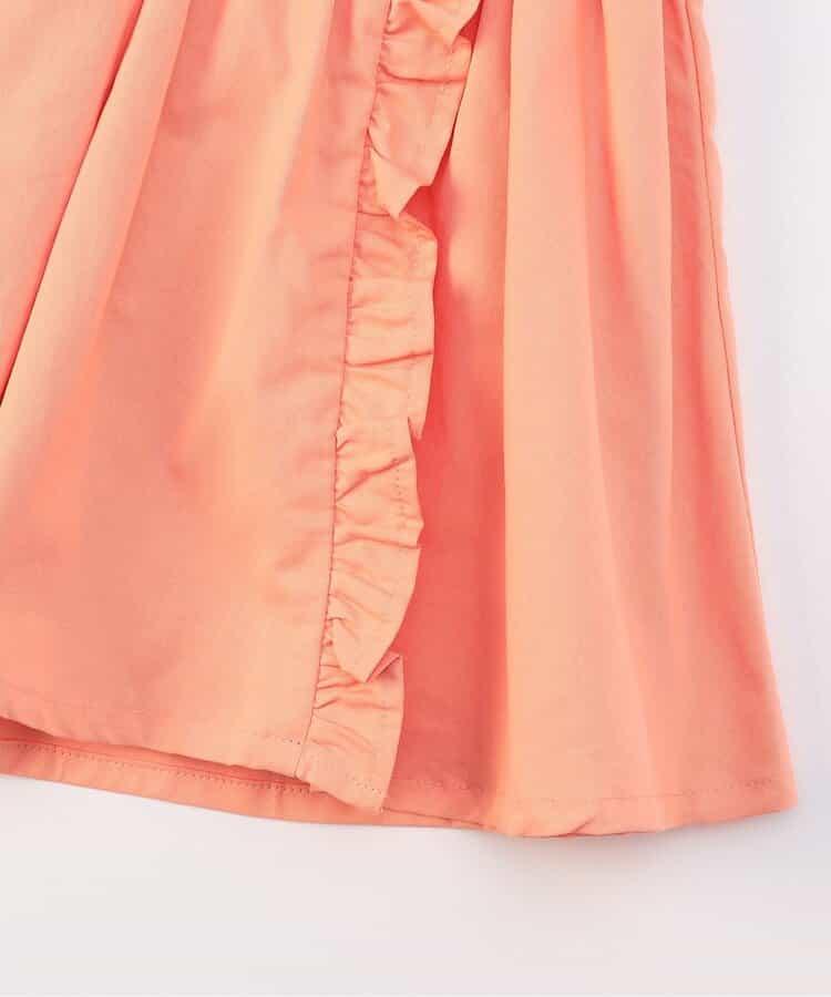 充裕的喇叭褲短褲