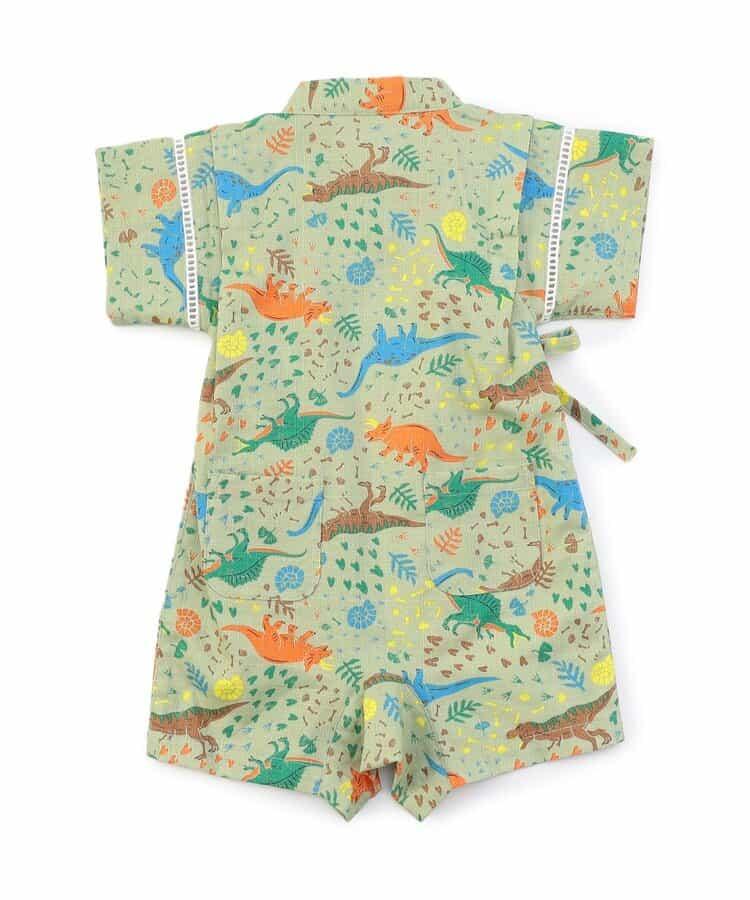 精緻花紋和服連體褲