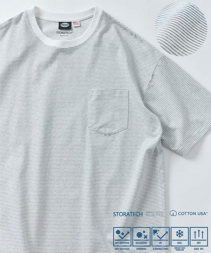 STRATECH/Stratech 寬鬆版型 圓領 T恤/抗菌/防臭【限定推出】