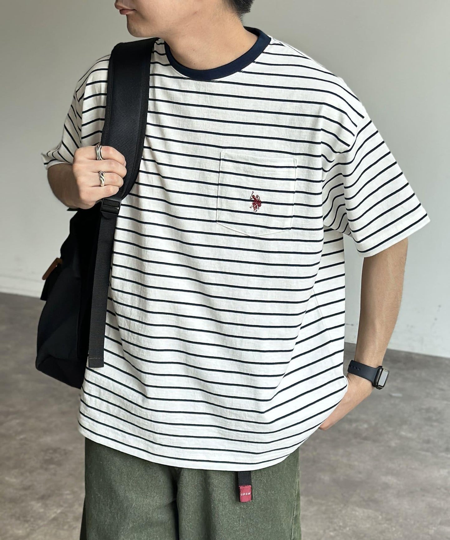 【美國馬球協會】1點刺繡短袖T-shirt