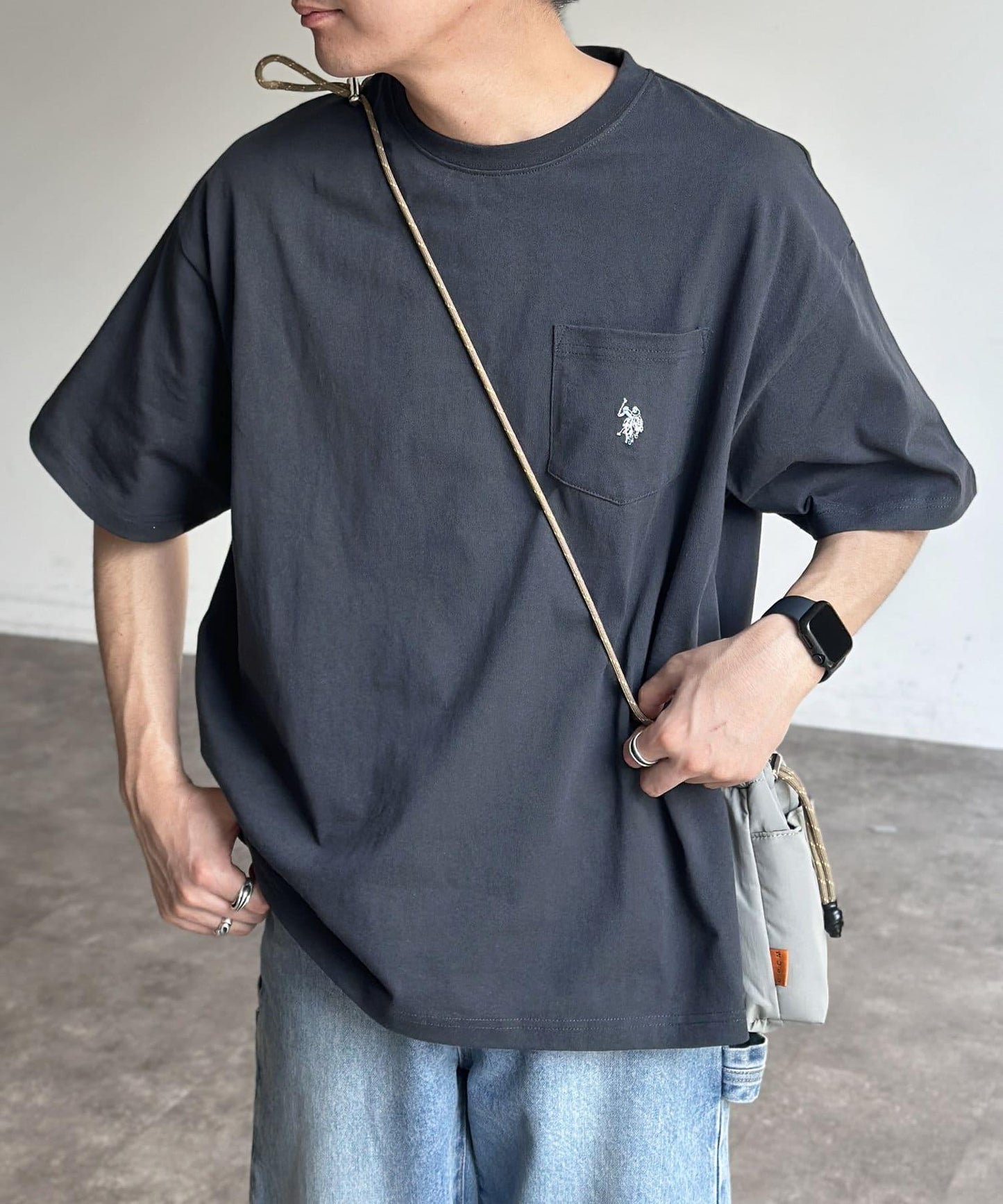 【美國馬球協會】1點刺繡短袖T-shirt