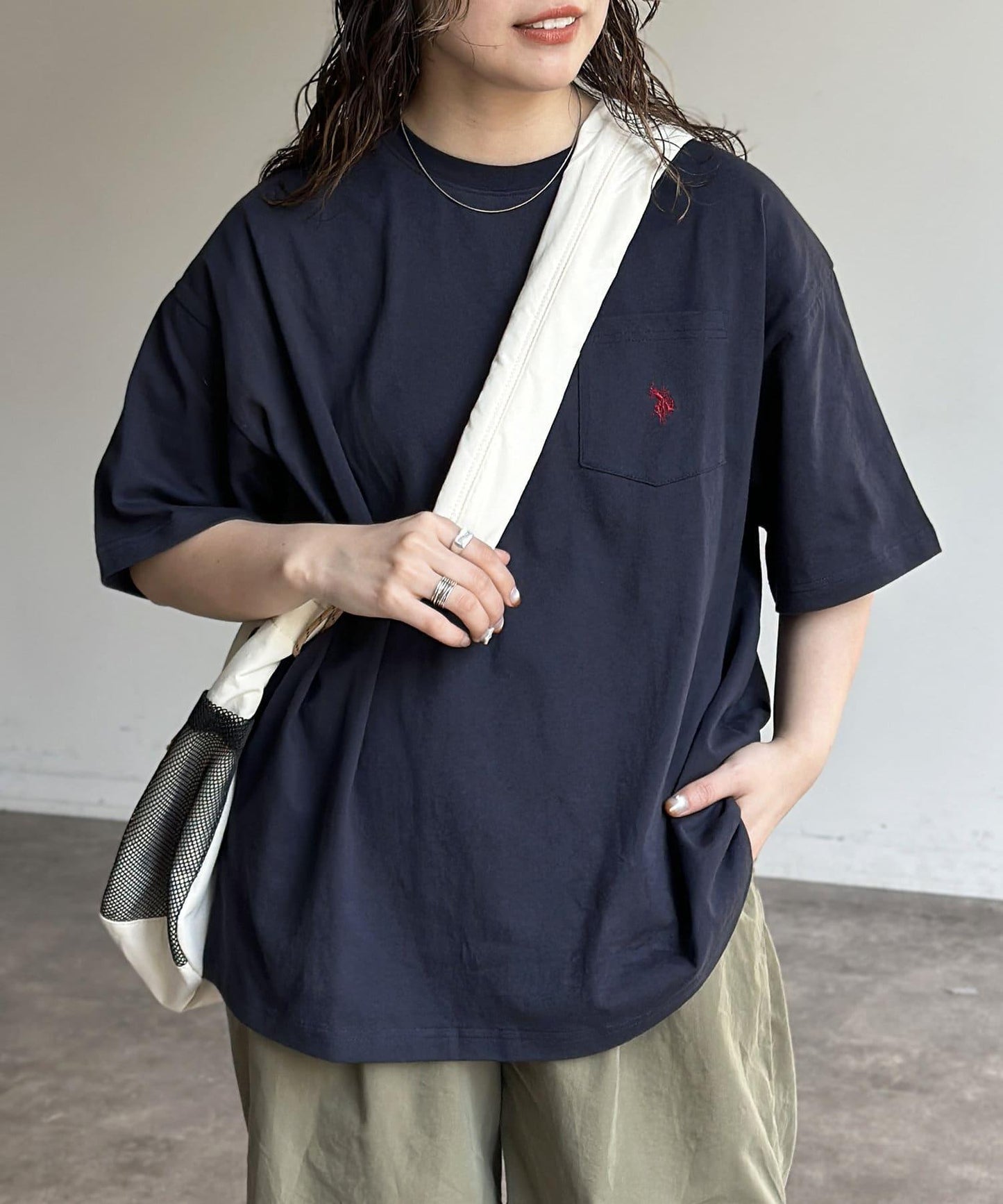 【美國馬球協會】1點刺繡短袖T-shirt