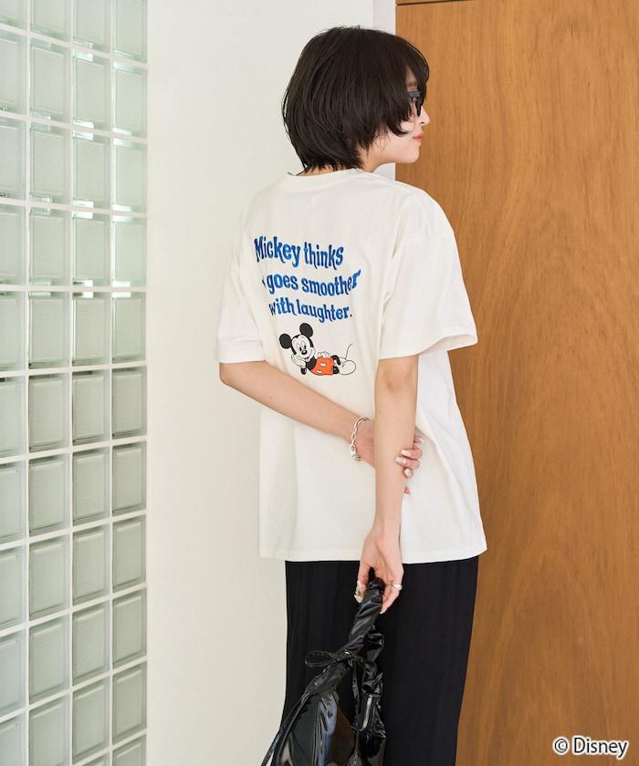 聯名/米老鼠/米奇老鼠背刺繡短袖T恤