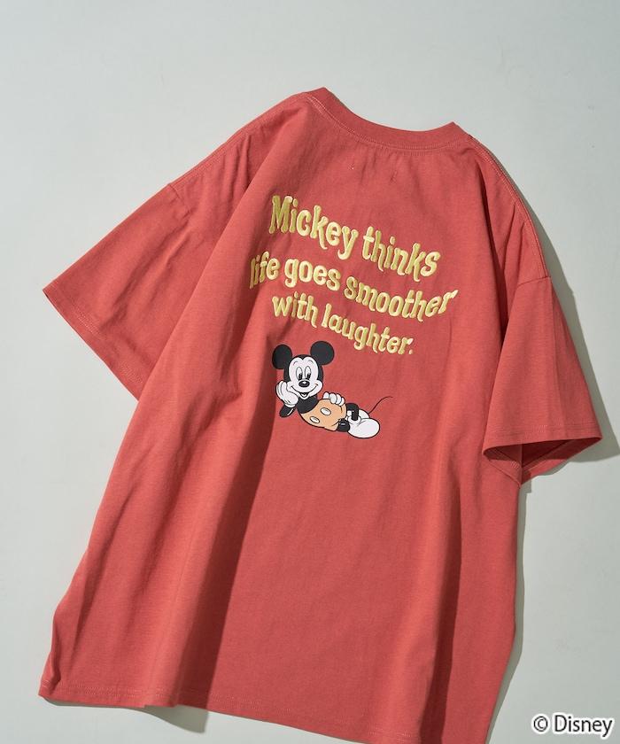 聯名/米老鼠/米奇老鼠背刺繡短袖T恤