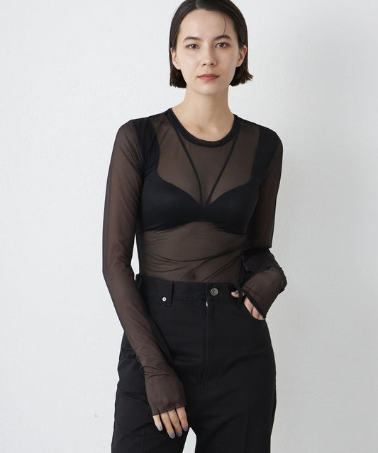 【NICENICE MOMENT】網眼長袖外套