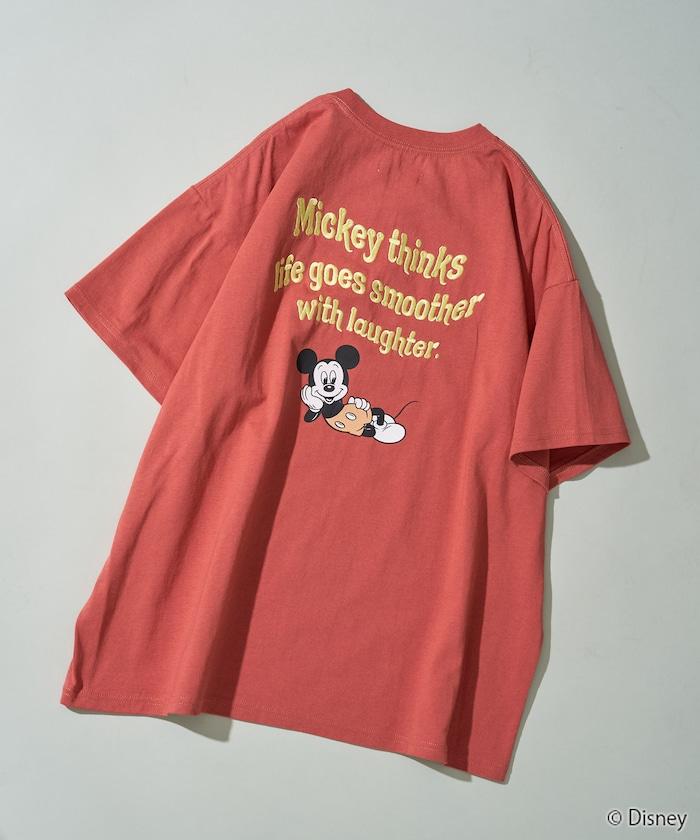 聯名/米老鼠/米奇老鼠背刺繡短袖T恤
