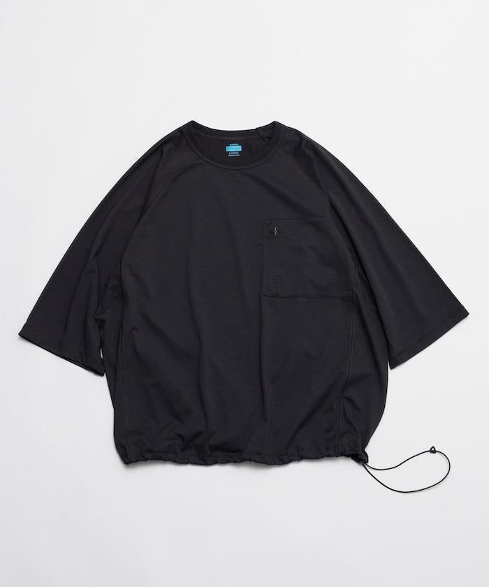 《AIR》DRY 高功能材料 防曬衣 大尺寸 圓領 短袖T恤/接觸冷感/遮熱/防紫外線/吸溼速幹