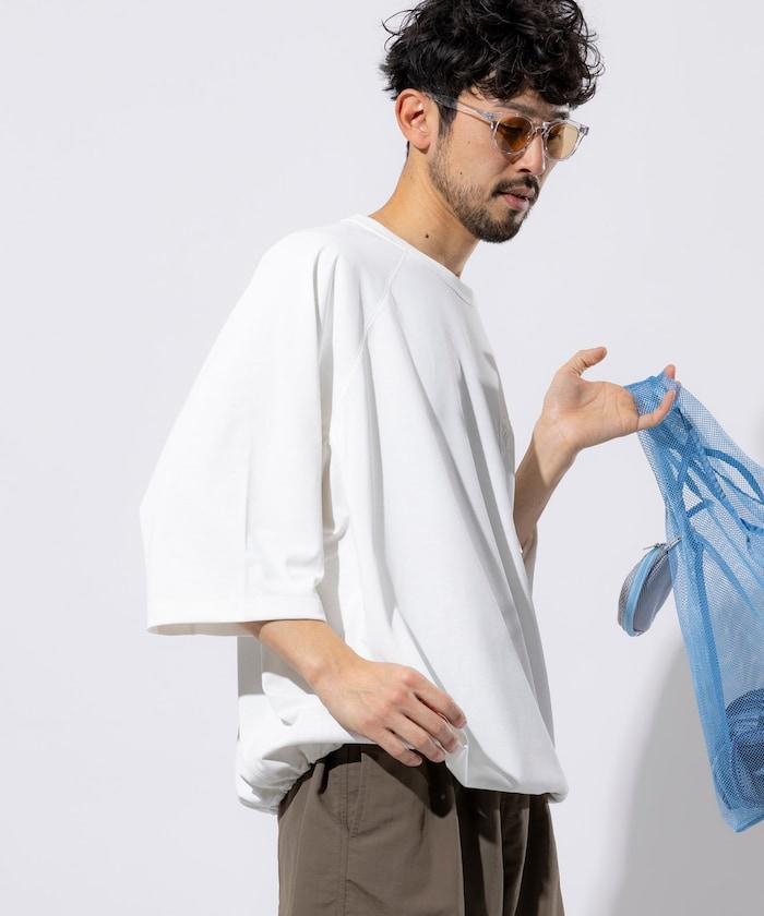 《AIR》DRY 高功能材料 防曬衣 大尺寸 圓領 短袖T恤/接觸冷感/遮熱/防紫外線/吸溼速幹