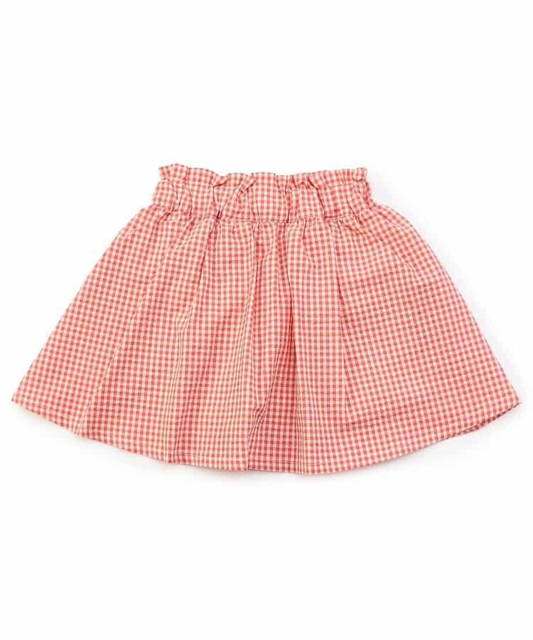 【連衣裙】少女格紋連衣裙裙褲套裝