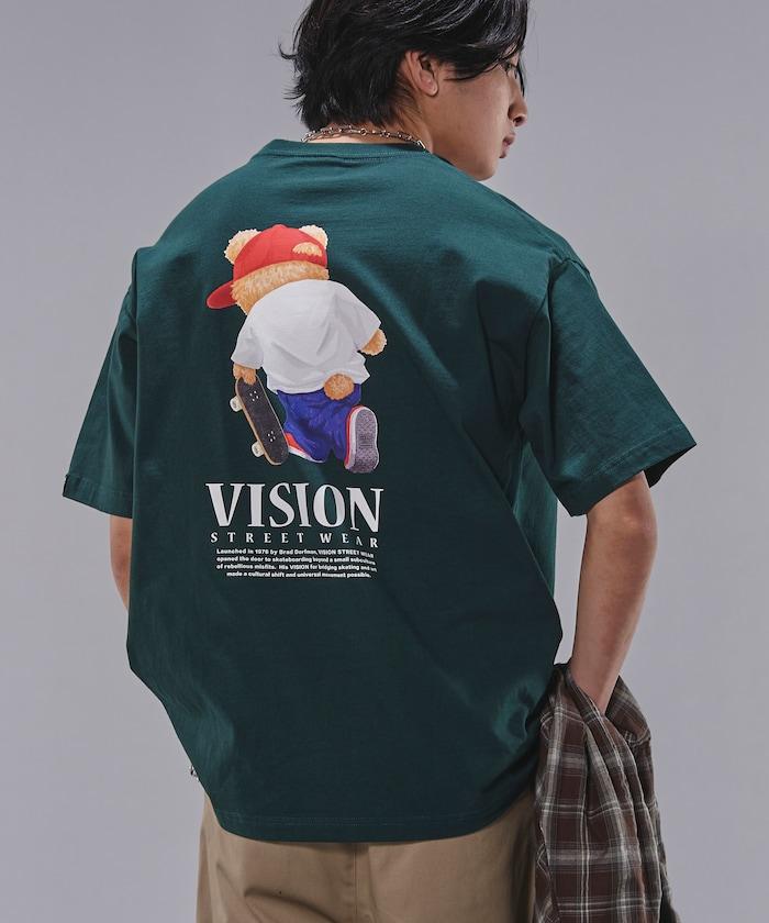 Bear Skate圖案印花T恤