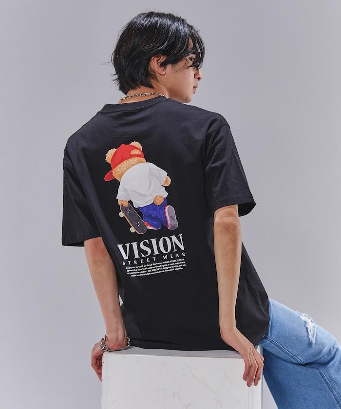Bear Skate圖案印花T恤