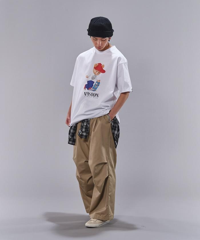 Bear Skate圖案印花T恤