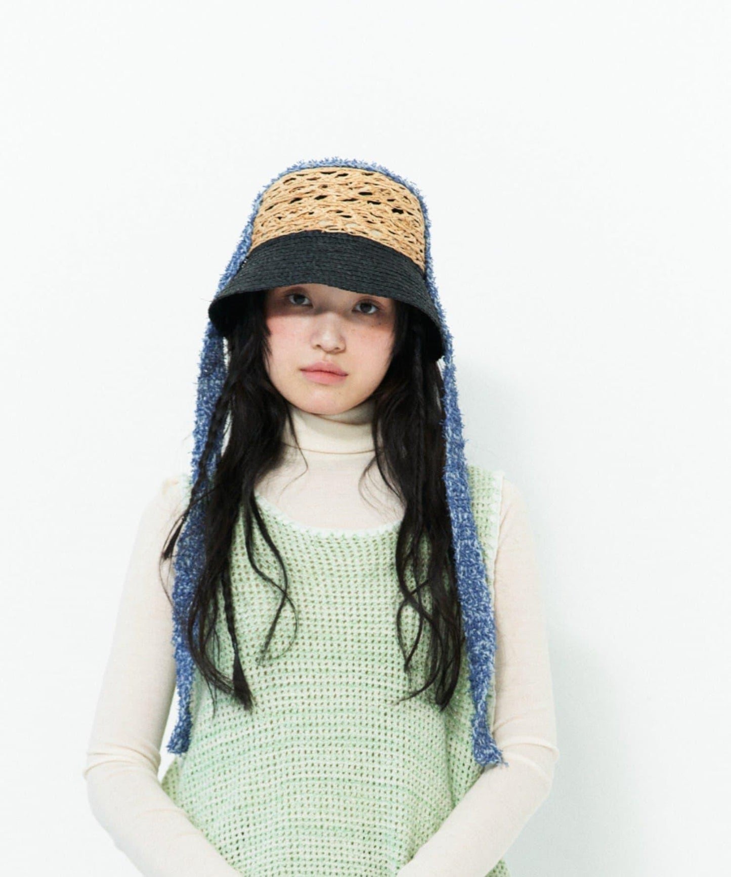 【MISU A BARBE(密絲阿巴布)】HIDDLY BUCKET/帽子