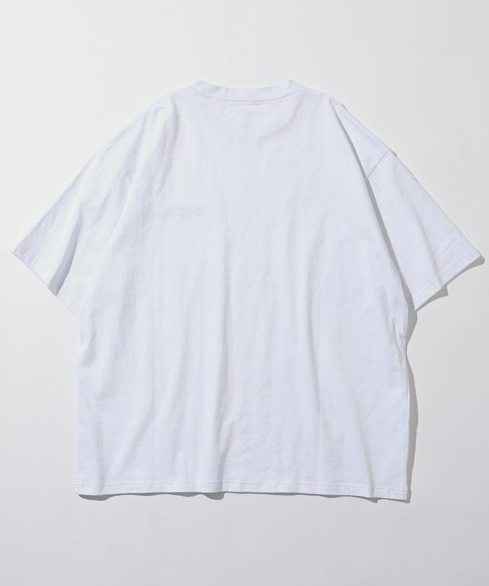 BASIC標誌刺繡T恤 / 單點刺繡短袖T恤