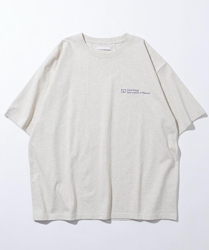 BASIC標誌刺繡T恤 / 單點刺繡短袖T恤