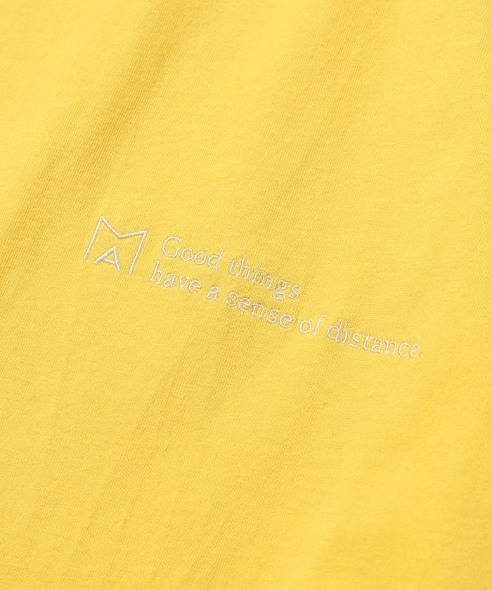 BASIC標誌刺繡T恤 / 單點刺繡短袖T恤