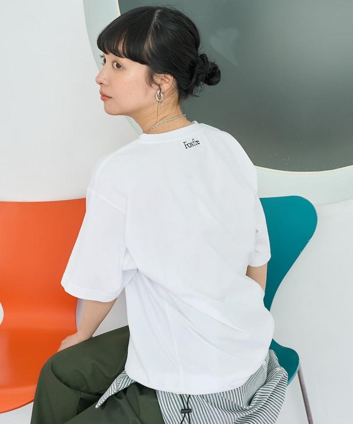 聯名下襬織帶口袋T恤