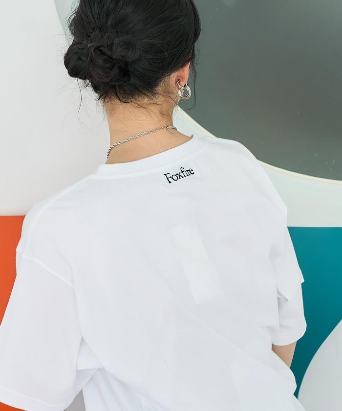 聯名下襬織帶口袋T恤