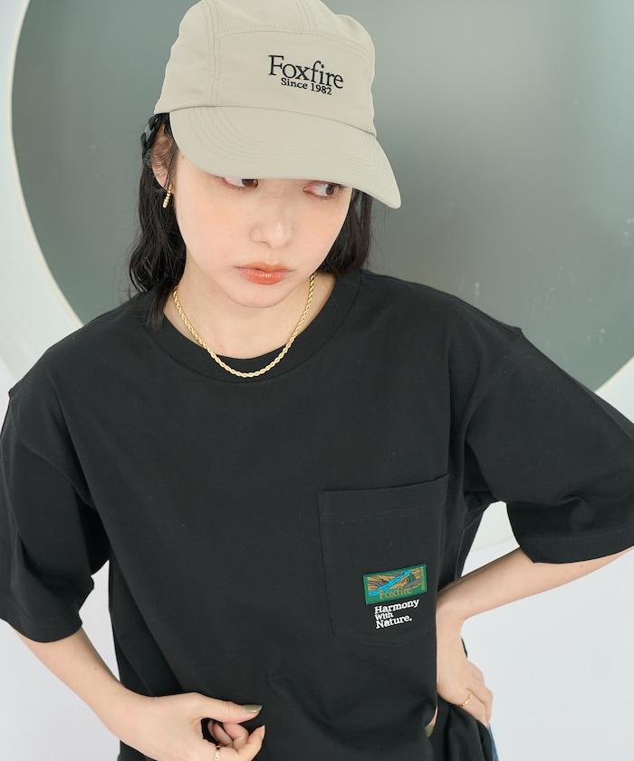 聯名下襬織帶口袋T恤