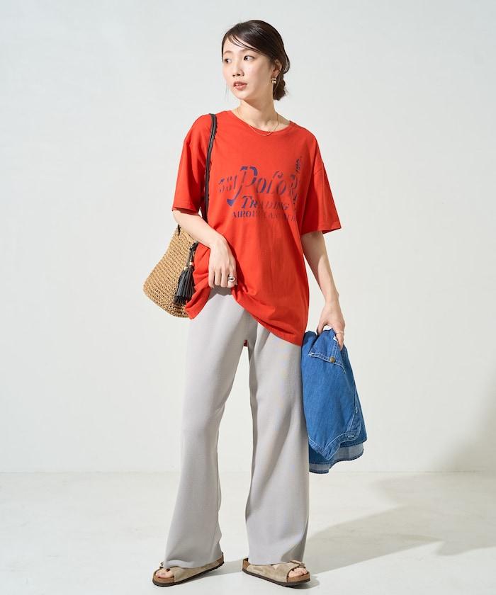 夏季針織寬鬆褲