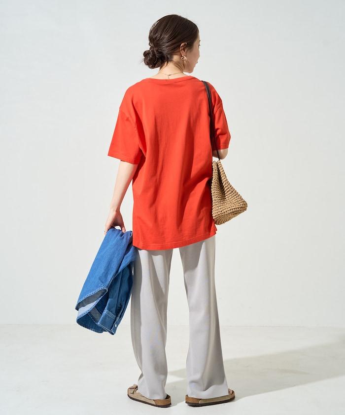 夏季針織寬鬆褲