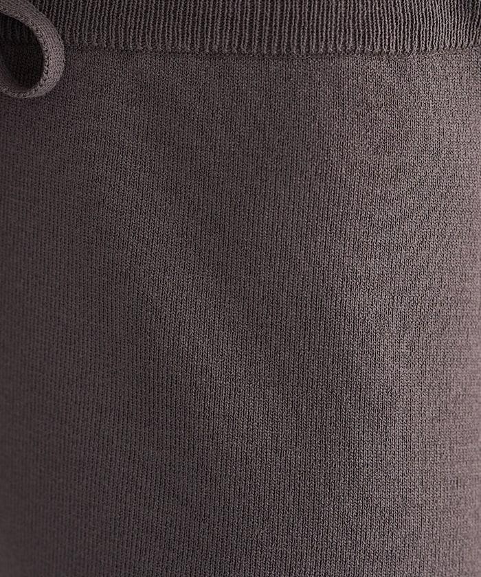 夏季針織寬鬆褲