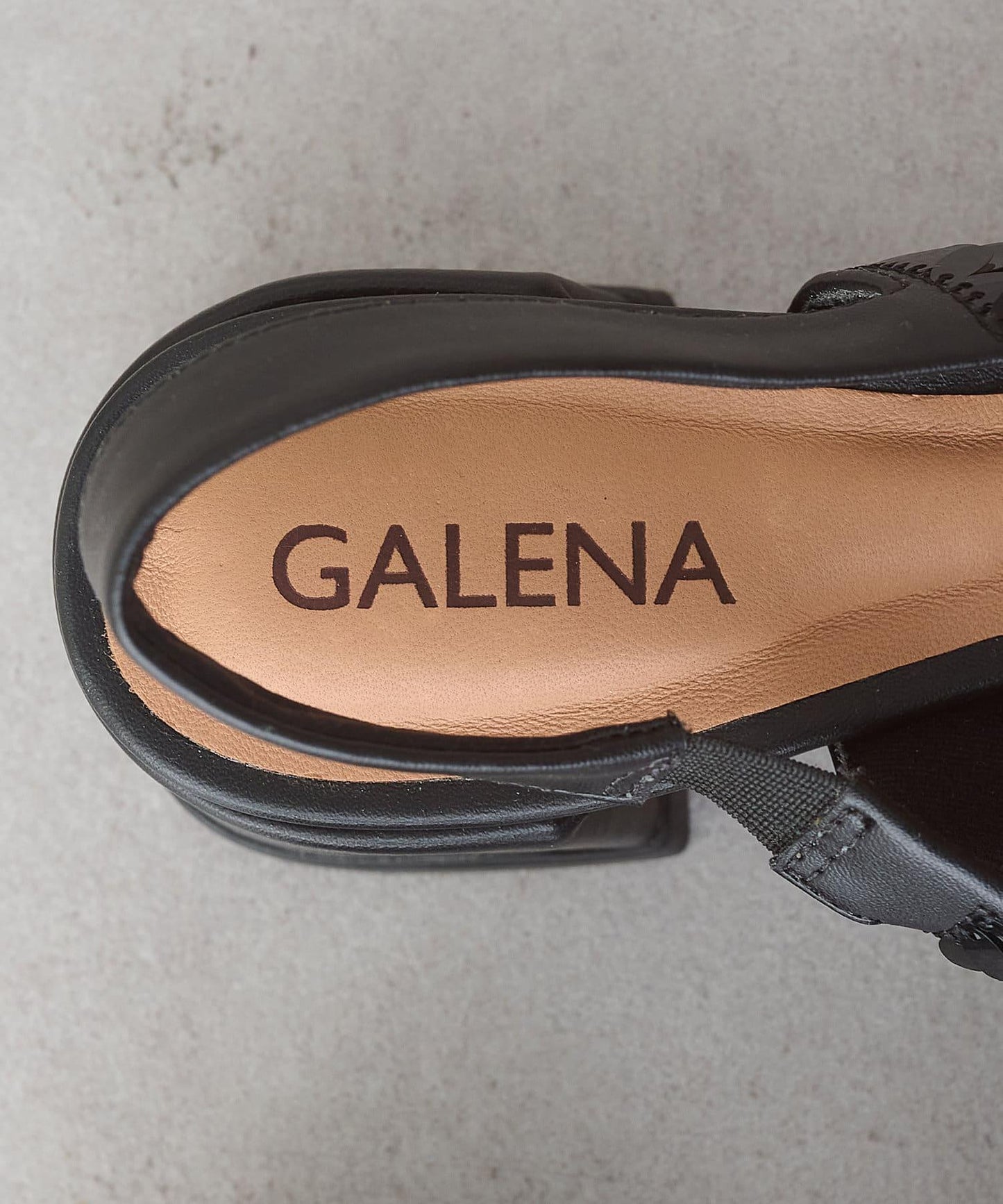 GALENA 亮片穆勒拖鞋