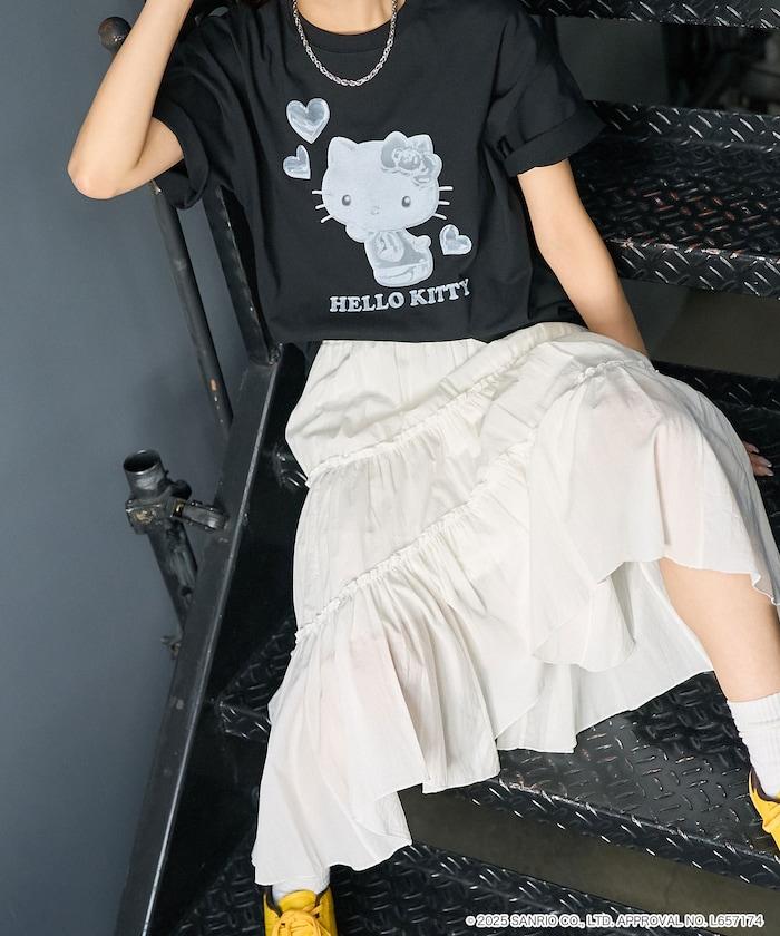 "HELLO KITTY/《Hello Kitty》" 3D藝術印花T恤