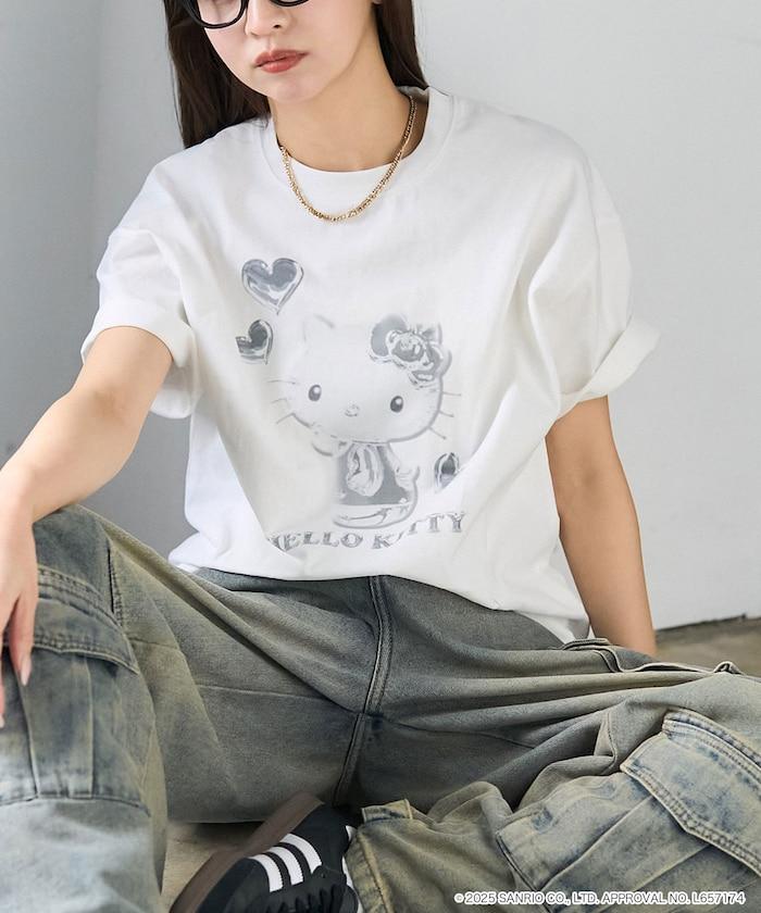 "HELLO KITTY/《Hello Kitty》" 3D藝術印花T恤