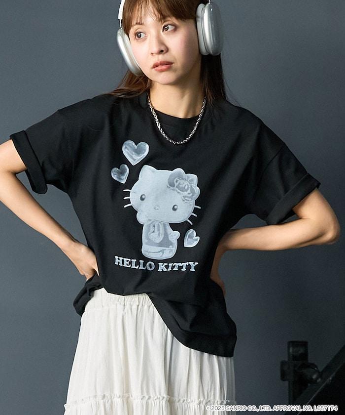 "HELLO KITTY/《Hello Kitty》" 3D藝術印花T恤