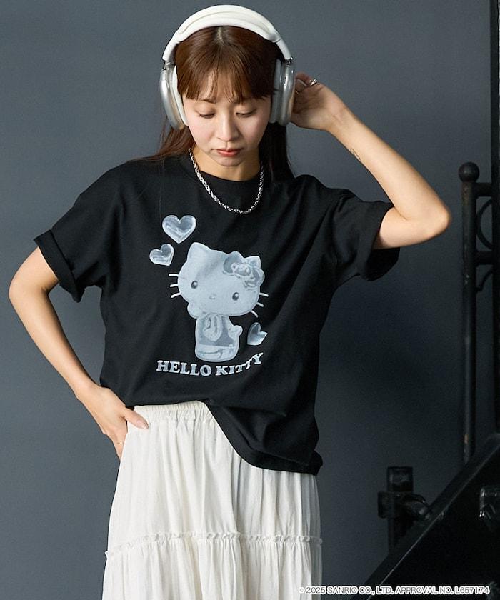 "HELLO KITTY/《Hello Kitty》" 3D藝術印花T恤