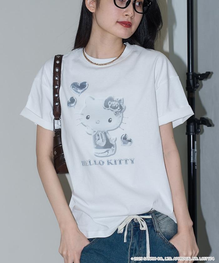 "HELLO KITTY/《Hello Kitty》" 3D藝術印花T恤