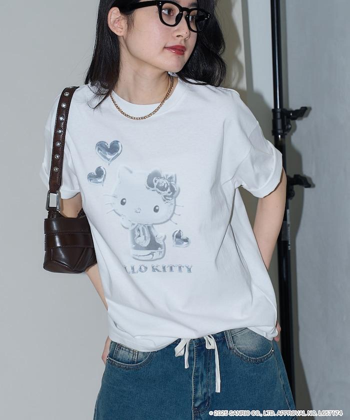 "HELLO KITTY/《Hello Kitty》" 3D藝術印花T恤