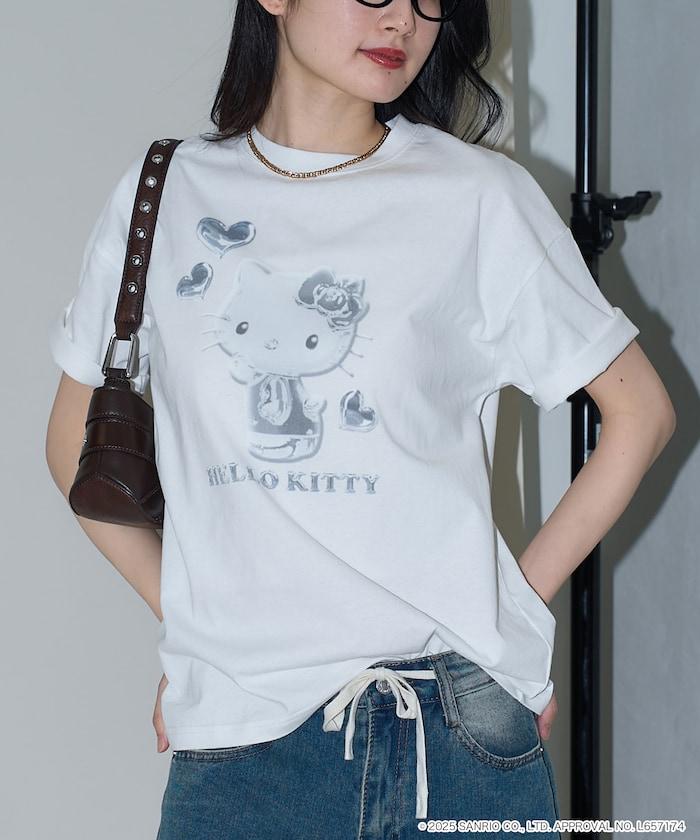 "HELLO KITTY/《Hello Kitty》" 3D藝術印花T恤