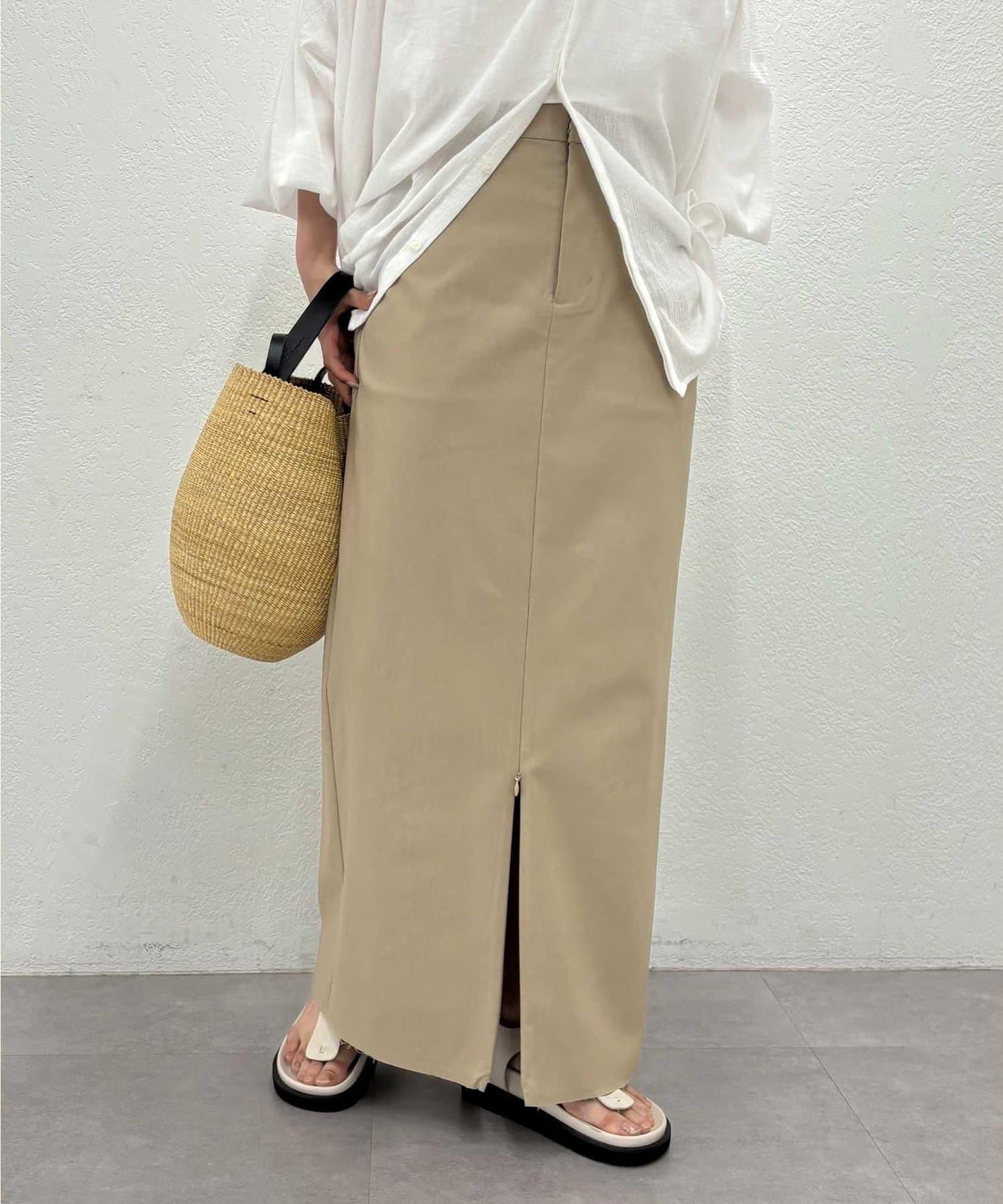 【CHIKA聯名單品】【PM尺碼】拉鍊緊身裙