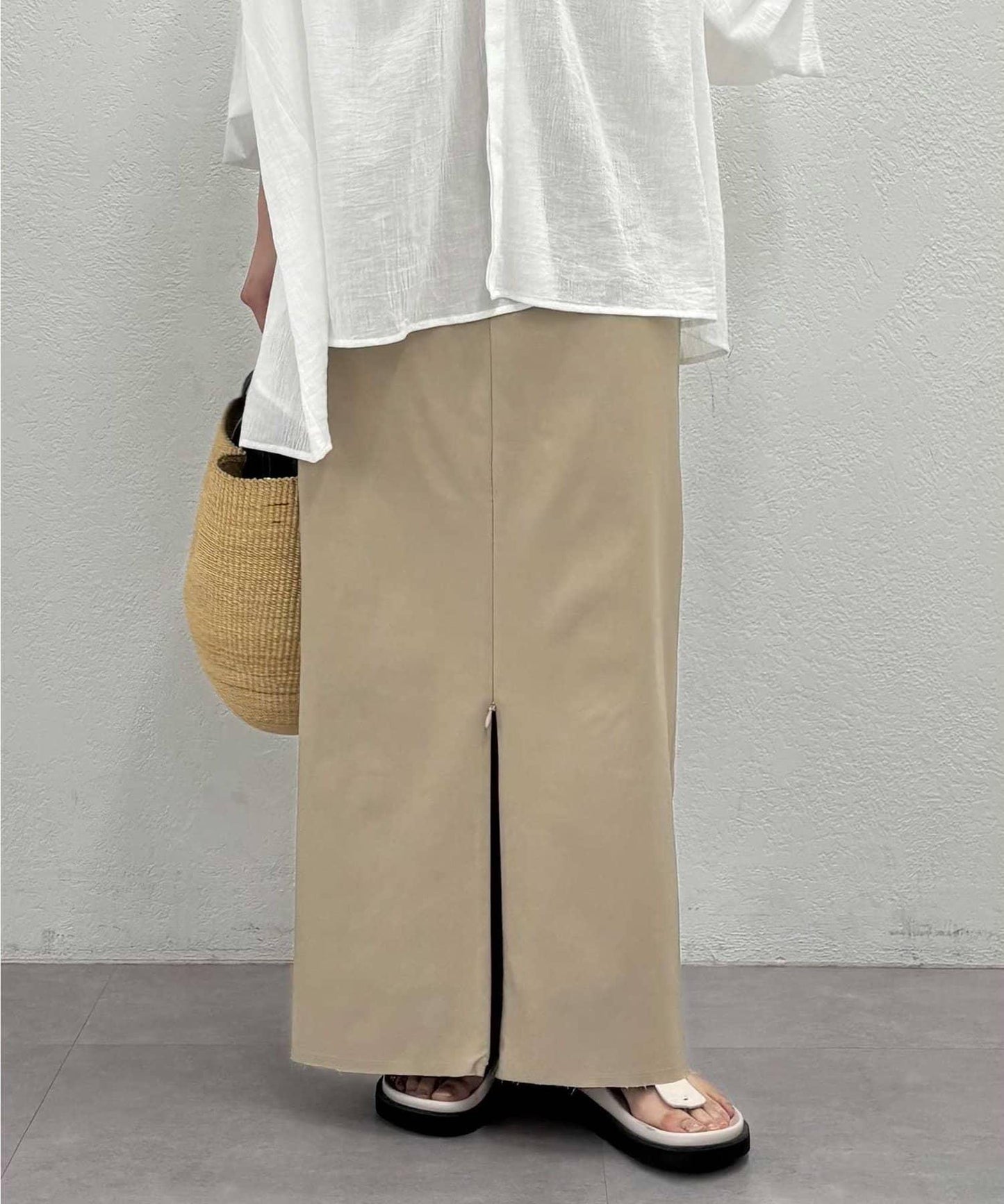 【CHIKA聯名單品】【PM尺碼】拉鍊緊身裙